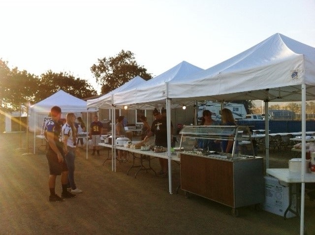 Booster booth